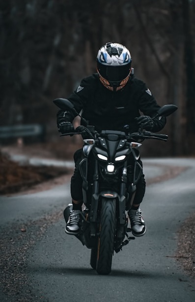 Motorcycle engine close-up